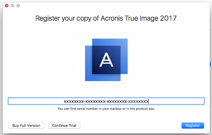 acronis true image 2017 free serial number